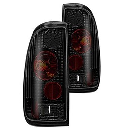 Winjet Tail Lights For 1997-2003 Ford F-Series F150 (Fits Styleside Models ONLY),2004 F150 Heritage, 1999 2000 2001 2002 2003 2004 2005 2006 2007 F250 F350 F450 F550 Super Duty Pickup Truck Taillights
