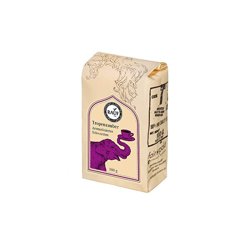 Rauf Tee - Flavoured Black Tea Tropical Magic 100g