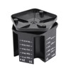 Coin Counter Coin Sorter with Pen Holder Rotatable Piggy Bank