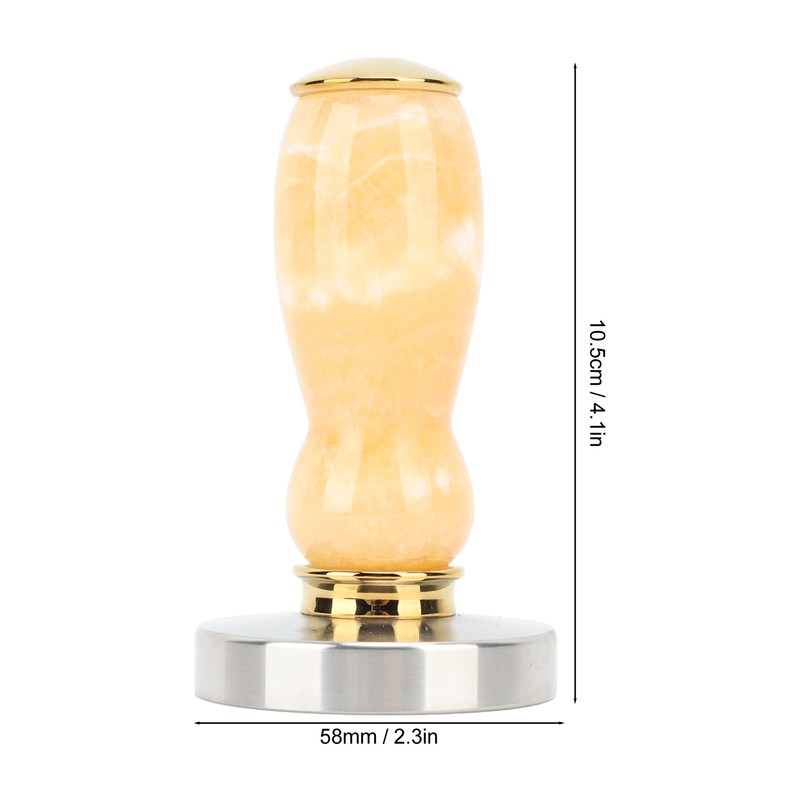 58mm Coffee Tamper Stainless Steel Ergonomic Coffee Pressing Tamper for