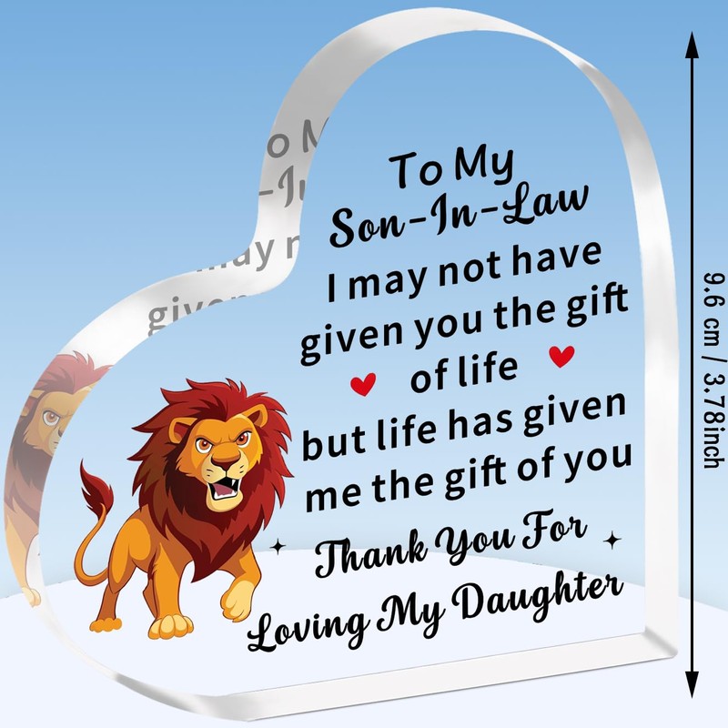 TTOVEN Son In Law Gifts from Mother in law,Future Son-in-Law