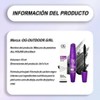 Rimel Waterproof Microfibras Color Negro Volumen