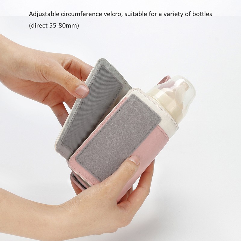 Portable Baby Bottle Warmer 3 Levels Constant Temperature Warming for