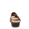 Clarks womens Leisa Cacti Slide Sandal, Brown/Multi, 7 US