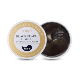 PETITFEE [PETITFEE]Black Pearl & Gold Hydrogel Eye Patch (60ea)