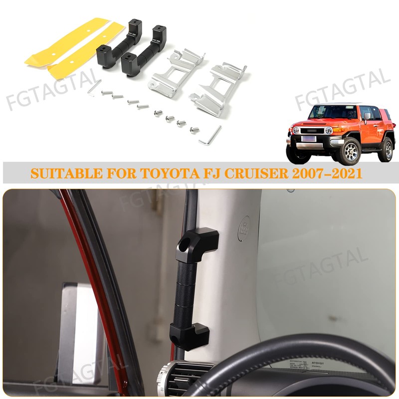 Fgtagtal Car A-Pillar Grab Handle Replacement Compatible with Toyota FJ