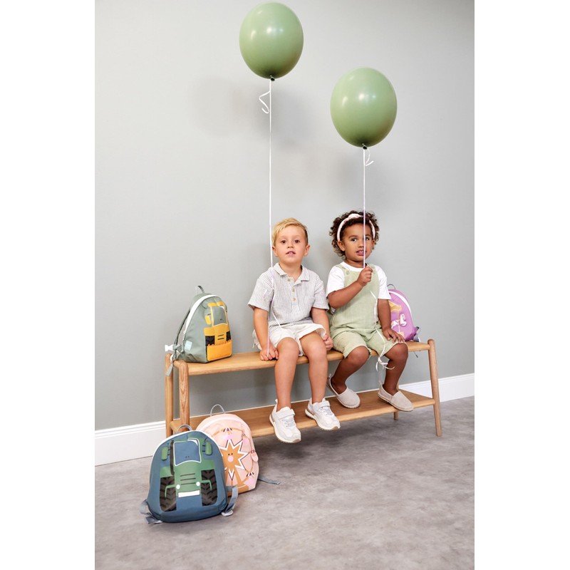 LÄSSIG Unisex Tiny Backpack Luggage Children's Luggage, multicoloured, Tiny Drivers