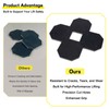 Atesilor Ultra Heavy Duty Auto Lift Arm Pads, Replacement Car