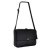 Manhattan Passage 5607 B5 Flap Shoulder Bag, Unisex, Black