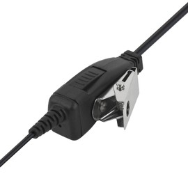 Renastar Two Way Radio Headset 1 Wire Built-in-line Ptt Mic Earpiece for Motorola Walkie Talkie sl300 sl3550e sl7550e (OEM for pmln7189 pmln7189a)