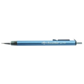 Alvin SMP07 Excaliber 0.7mm Mechanical Pencil, Blue, Design of Brushed Aluminum Triangular Shaped Barrel Molds Into Your Hand for Smooth Writing or Detailed Work