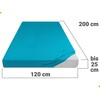 Classic Jersey Fitted Sheet Available In 34 Colours and 6