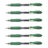 Pilot 6 x G2 05 Fine Point Green Gel Ballpoint