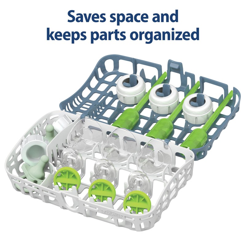 Dr. Brown's Dishwasher Basket for Small Baby Bottle Parts, Pacifiers,