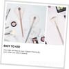 Healvian 6pcs Makeup Brush Cover for Fan Shaped Highlighter Brushes