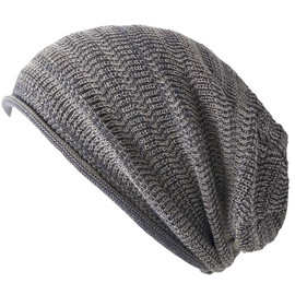 CHARM Gorro de punto deportivo de verano para hombre, gorro holgado que absorbe el sudor, Azul (Mix Blue), Talla única