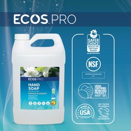 ECOS PRO PL9484/04 Hand Soap, Orange Blossom (Pack of 4)