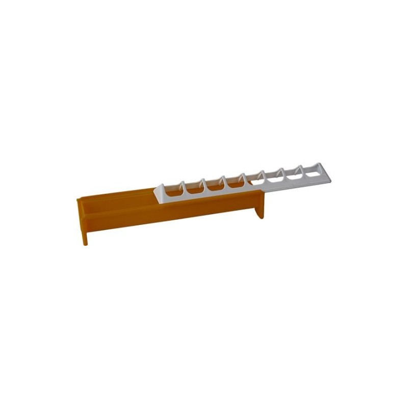NOVITAL Feeding Trough for Chicks with Feeding Area Division (30