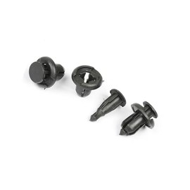 Motoforti 50Pcs Push-Type Fastener Rivet Retainer Clips 10mm Long-Lasting