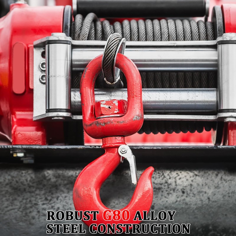 5 Ton Swivel Lifting Hook, 360 Degree Crane Swivel Hook