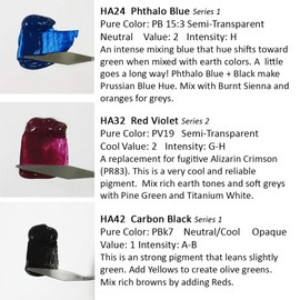 Jansen Art Studio Heritage Multimedia 6 Color Set with Extender Medium