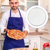 6 Pack 10 Inch Aluminum Pizza Screen, Seamless Round Non-Stick