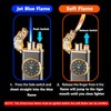 Magic Dragon Dual Flame Lighter - Windproof, Adjustable Flame, Refillable