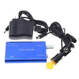 NSKI Dental - foco LED para faros delanteros (3 W, tipo clip con filtro), color azul