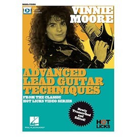 Vinnie Moore - Advanced Lead Guitar Techniques from the Classic Hot Licks Video Series: Book with Online Video Access