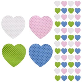 STOBAZA Toallitas Quitaesmalte sin Pelusa para Uñas de Gel, Almohadillas Absorbentes para Extensiones de Pestañas, 800 Piezas en 4 Colores, Uso Profesional y Viaje, Limpieza Eficaz