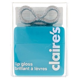 Claire's Blue Present Lip Gloss Blueberry Flavored