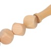 Fascia Massage Roller Meridian Dredgin Wooden Scraping Rods with 5pcs