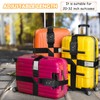 AWAMRWA Suitcase Strap with TSA Lock with 3-Digit Combination Code