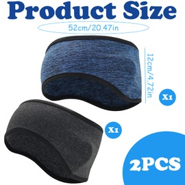 PMELCXD Winter Ear Warmer Headband for Women and Men,Versatile & Warm Ear Covers - Earmuffs for Women, Winter Headbands – Stylish Ear Warmers for Comfort & Protection Against Cold Weather