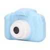 Kids Camera 2.0in IPS Screen Blue Comfortable Grip Rounded Body