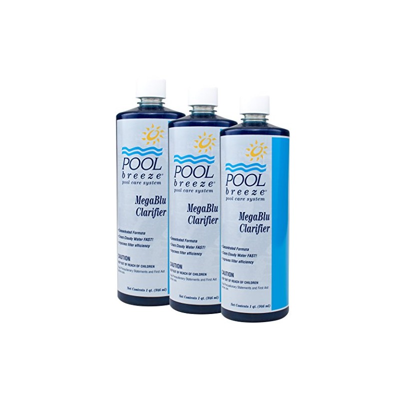 Pool Breeze MegaBlu Clarifier (1 qt) (3 Pack)