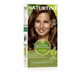 NATURTINT Biobased, Colouration without Ammonia, 6.35 Intense Cinnamon Brown, 100% Grey Coverage, Vegetable Ingredients, Natural and Long-Lasting Colour