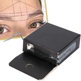 Herramienta profesional de diseño de cejas con hilo de carbón precolorado, ideal para microblading preciso y simetría perfecta, especialmente para principiantes