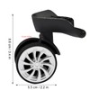 VBESTLIFE Suitcase Wheel Swivel Wheel Set Travel Luggage Suitcase Wheels