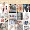 Water Soluble Stabilizer Embroidery Patterns - CRASHOT 4 Sheets Stick