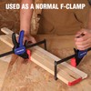 WORKPRO 9" Track Saw Clamps, Quick Release Track Saw Guide
