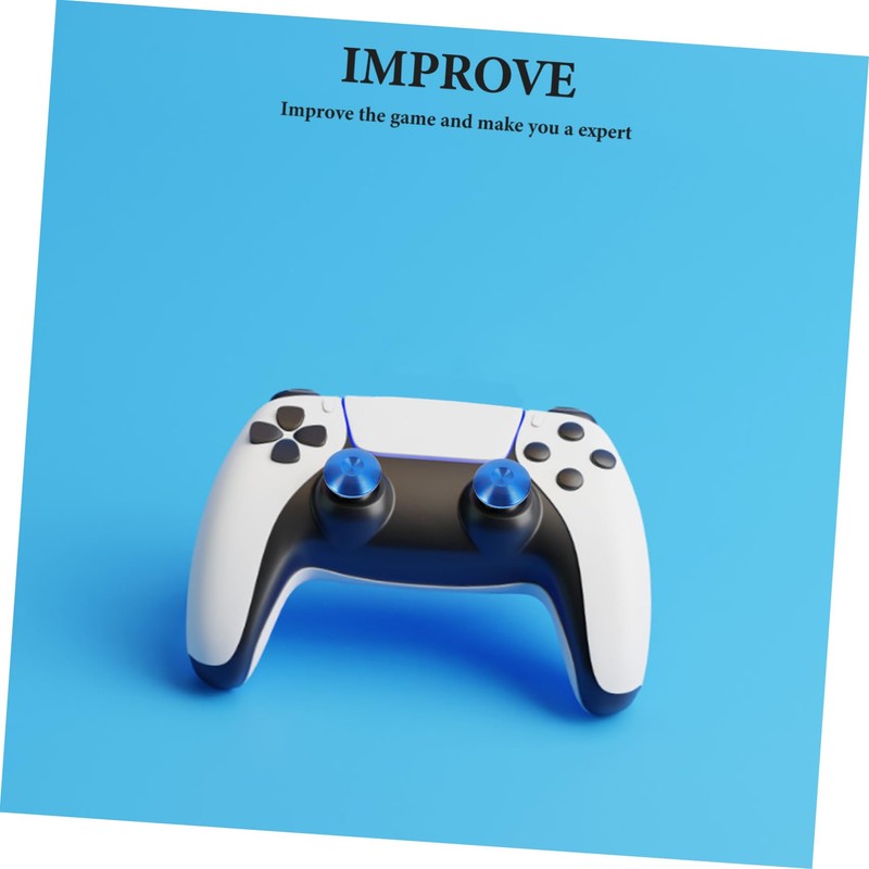 Operitacx 8 Stück Elite -Versionszubehör runde Knöpfe Controller-Abdeckung Controller-Kappen Controller-Daumengriffe