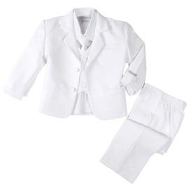 Spring Notion - Conjunto de traje formal para bebé y niño, Blanco, Recién nacido