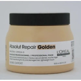 Mascarilla L'Oréal Professionnel Serie Expert Absolut Repair Golden Reparación de 500mL 500g