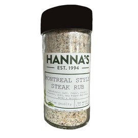 Hanna's Montreal Style Steak Rub Hot, 4 fl oz