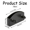 Rumyve 10pcs Plastic Bed Slat Holders,Bed Slat Centre Caps Holders,Replacement