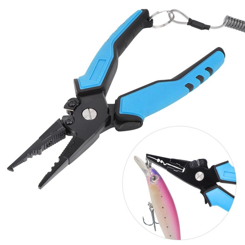 Outdoor Aluminum Alloy Lure Fishing Pliers Fish Controller Tong Set