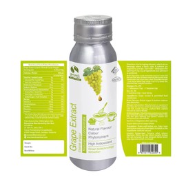 Bionutricia Grape Extract Liquid 2.82oz, No Artificial Colors & Flavor, Natural Extract for Baking, Desserts & Beverages, Strong Grape Taste, High Antioxidants, Non GMO, Vegen Friendly