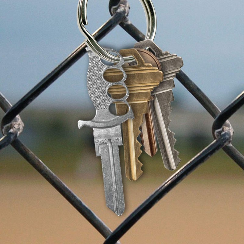 Lucky Line Forged House Key Blanks, Variety 4 Pack in