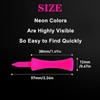 FUZVOL 40 PCS Castle Golf Tees Plastic 57MM Castle Tees